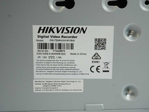 HikVision iDS-7204HUHI-M1/S/A Turbo HD DVR 7200 Series
