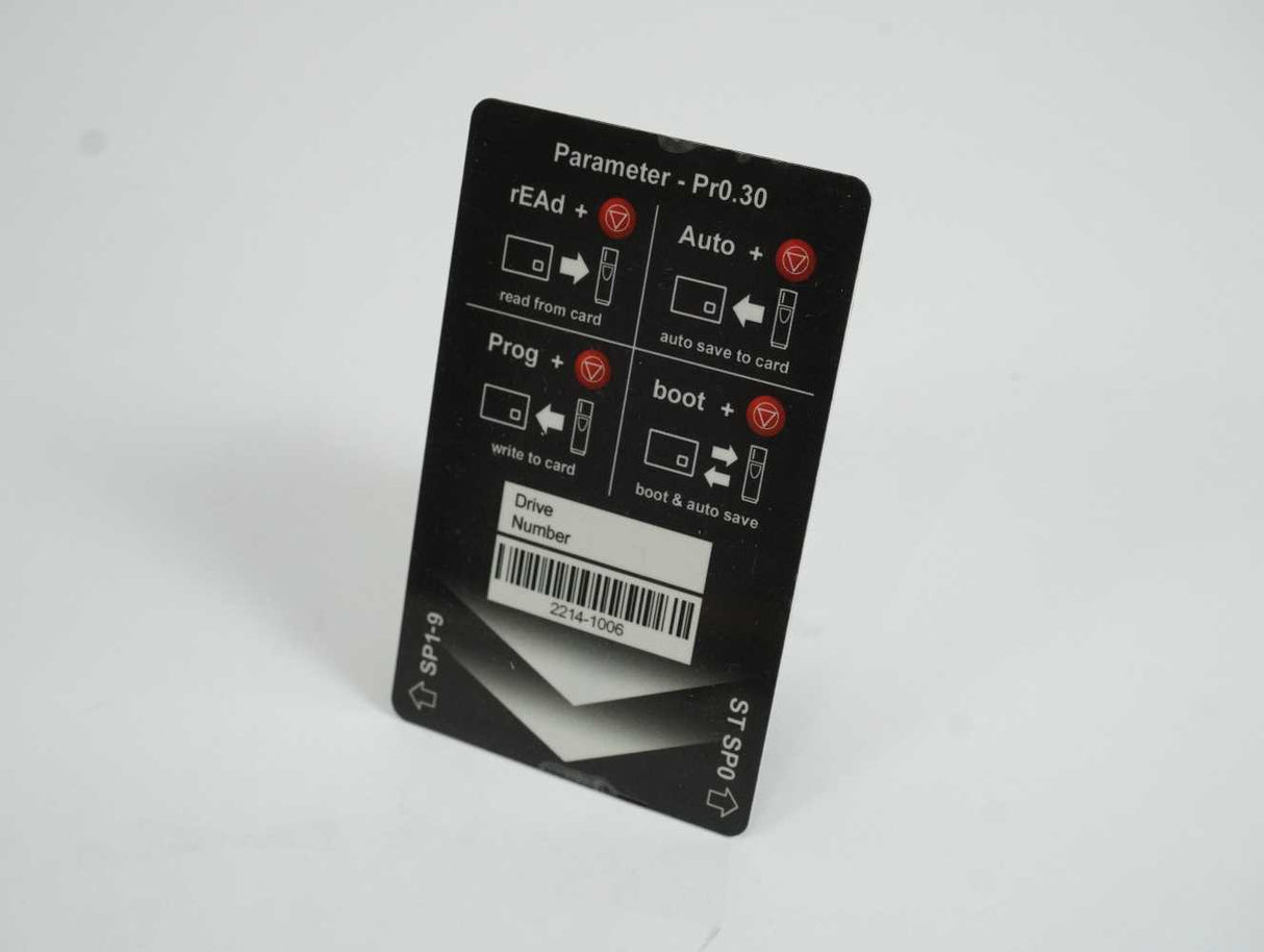 Control Techniques 2214-1006 Data Storage SmartCard 64kB