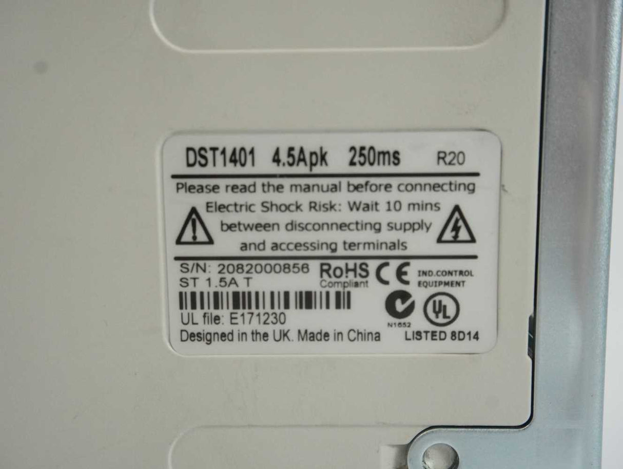 Emerson DST1401 Digitax ST Servo Drive 3098-0014 W/ LED Keypad