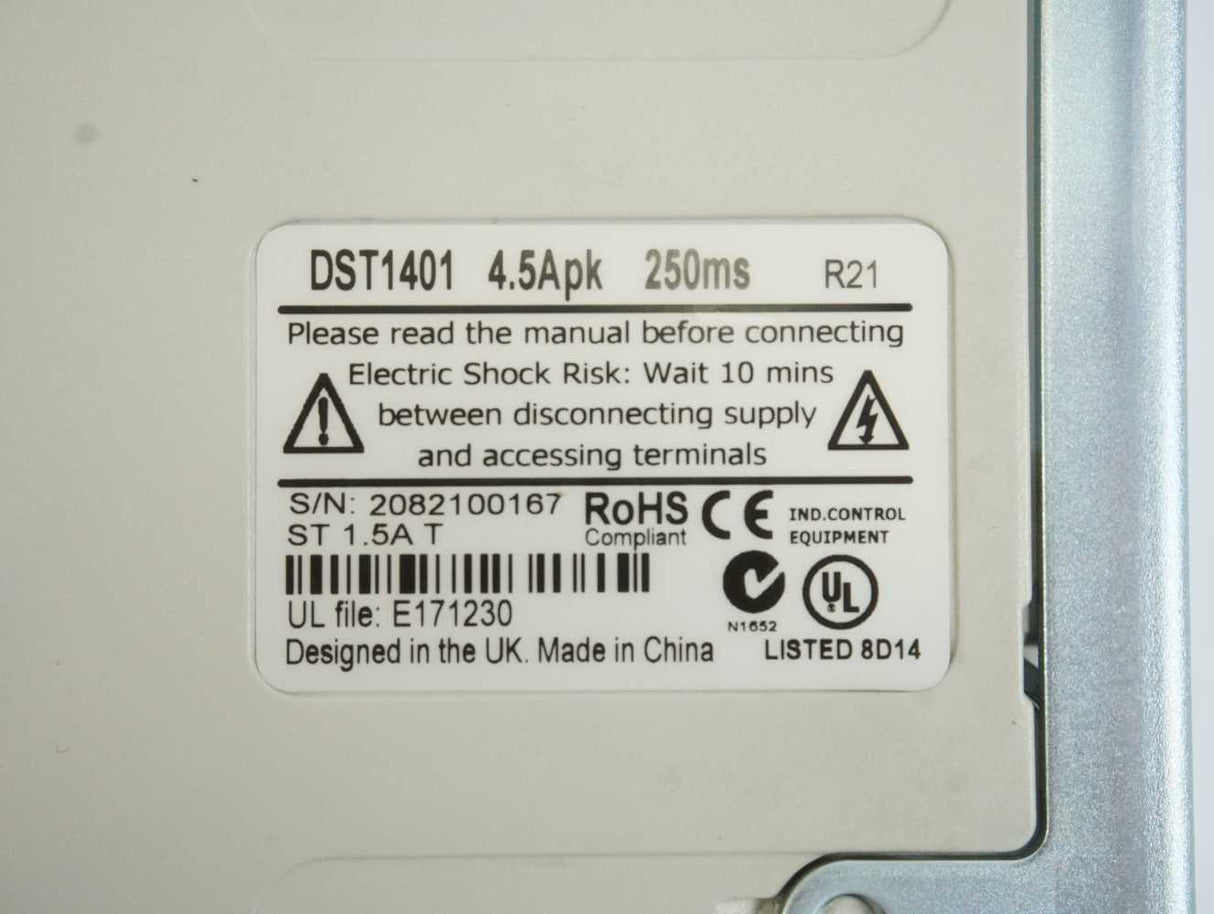 Emerson DST1401 Digitax ST Servo Drive 3098-0014 W/ LED Keypad