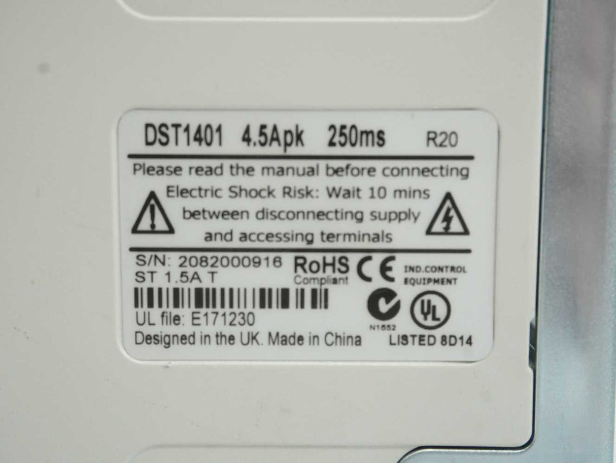 Emerson DST1401 Digitax ST Servo Drive 3098-0014