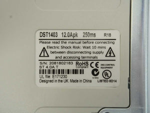 Emerson DST1403 Digitax ST Servo Drive