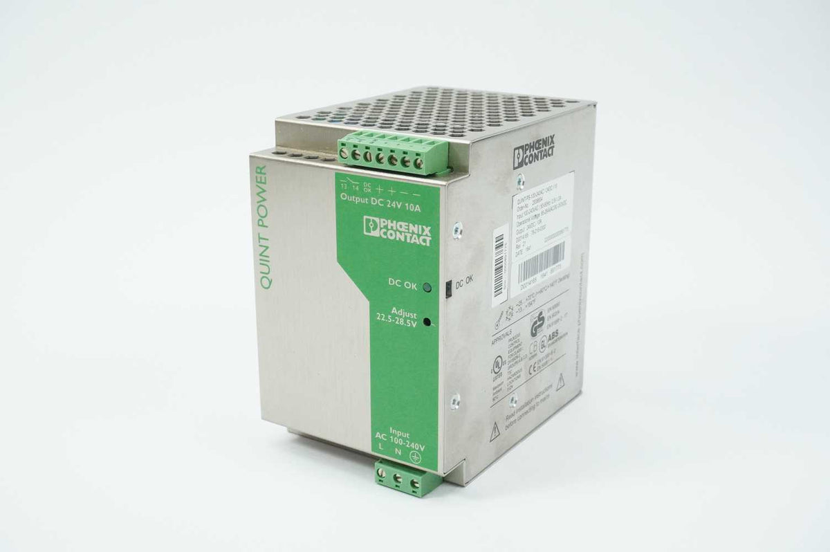 Phoenix Contact 2938604 QUINT-PS-100-240AC/24DC/10 Power Supply