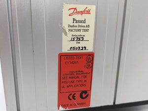 Danfoss VLT5004PT5C20SBR3DLF00A00C0 175Z0138 VLT 5000 Frequency Converter 4.3kVa