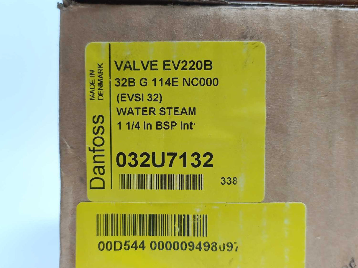 Danfoss 032U7132 EV220B 32 Solenoid Valve