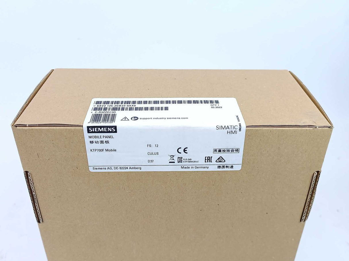Siemens 6AV2 125-2GB23-0AX0 SIMATIC KTP700F Mobile Panel