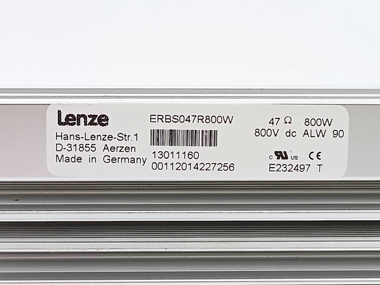 LENZE ERBS047R800W 13011160, Brake Resistor 800W