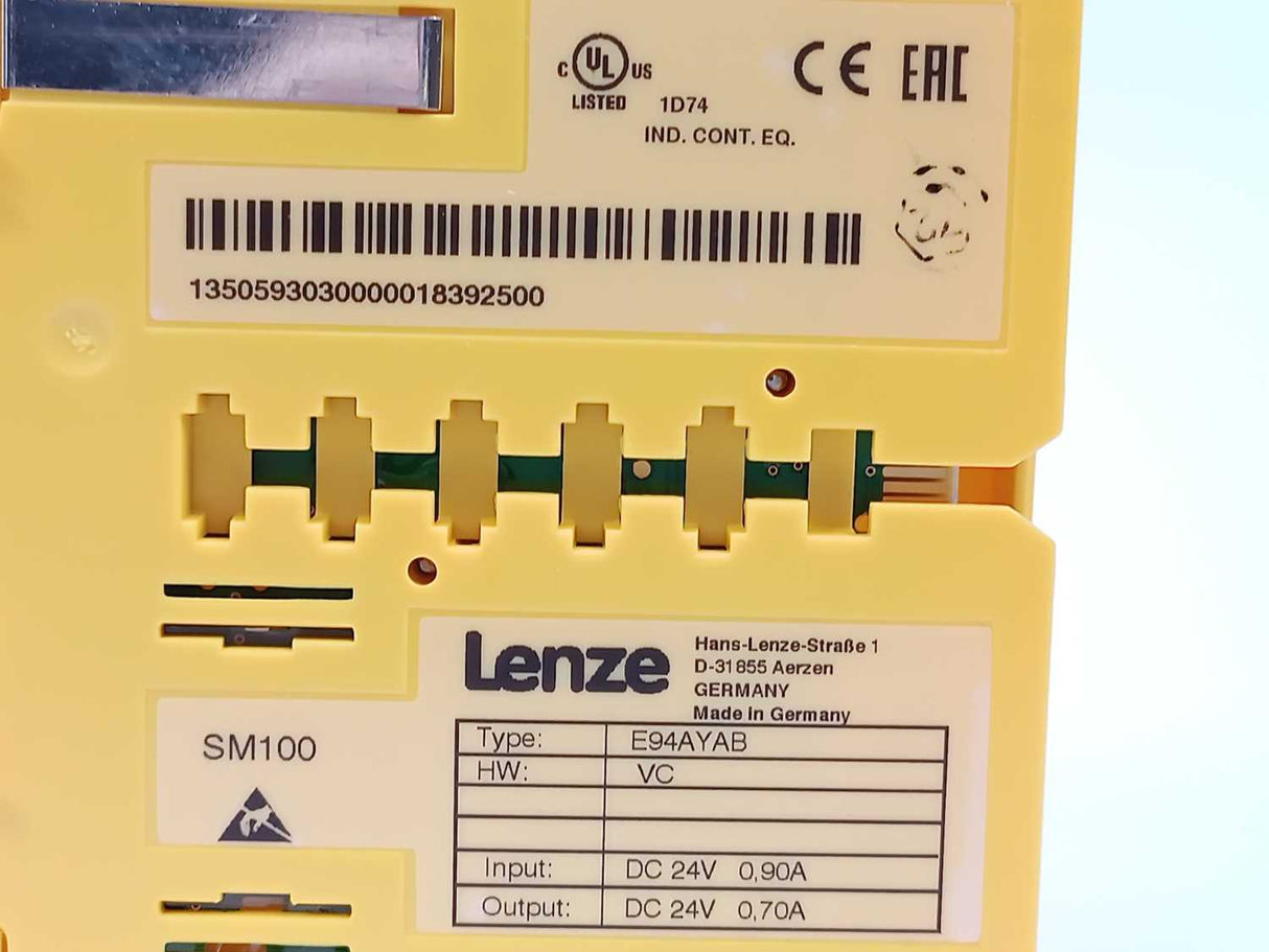 LENZE E94AYAB/S Servo Drives 9400
