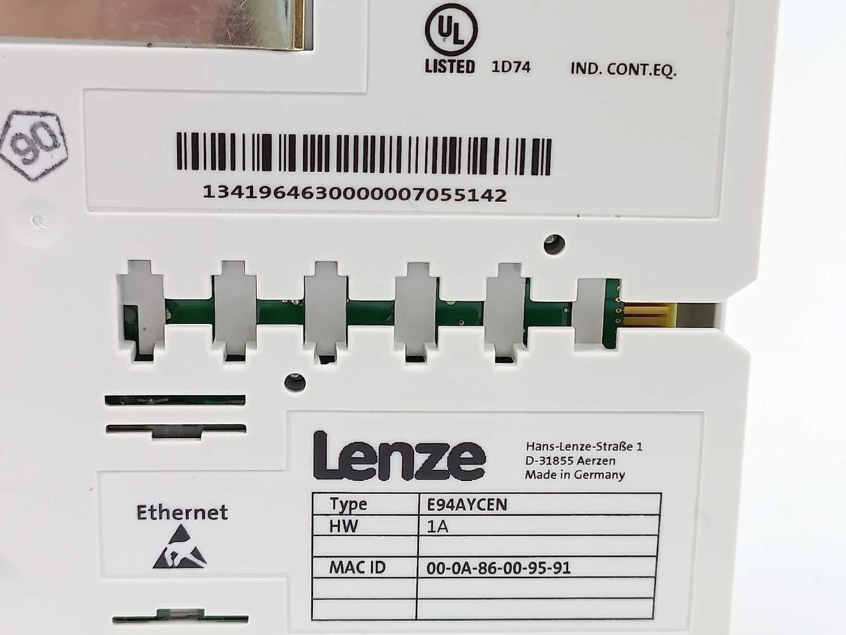 LENZE E94AYCEN Ethernet Module HW 1A
