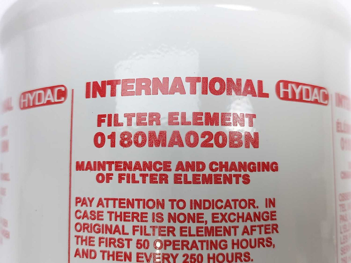 HYDAC 0180MA020BN Filter Element