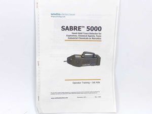 Smiths Sabre 5000 Handheld Trace Detector – IMS Explosives Narcotics Analyzer