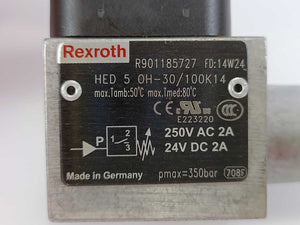 Rexroth R901185727 HED 5 OH-30/100K14 Pressure Switch