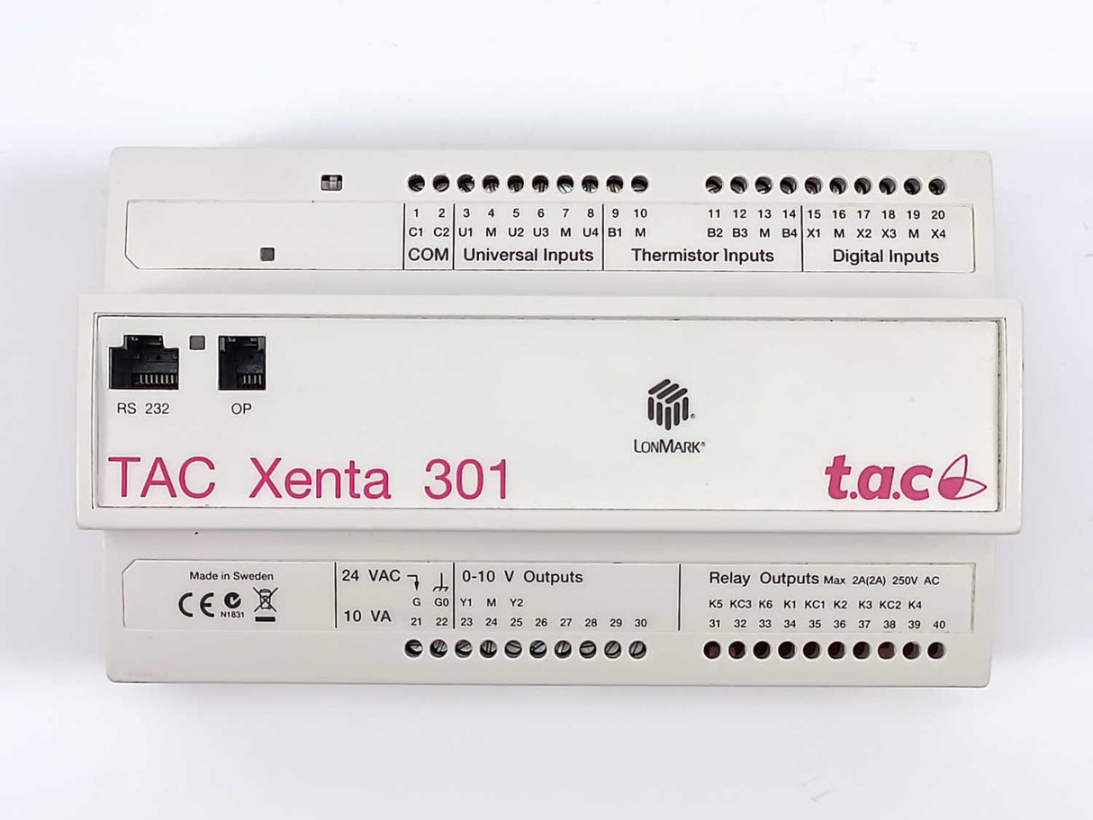 TAC 0-073-0009-2 Xenta 301 Control