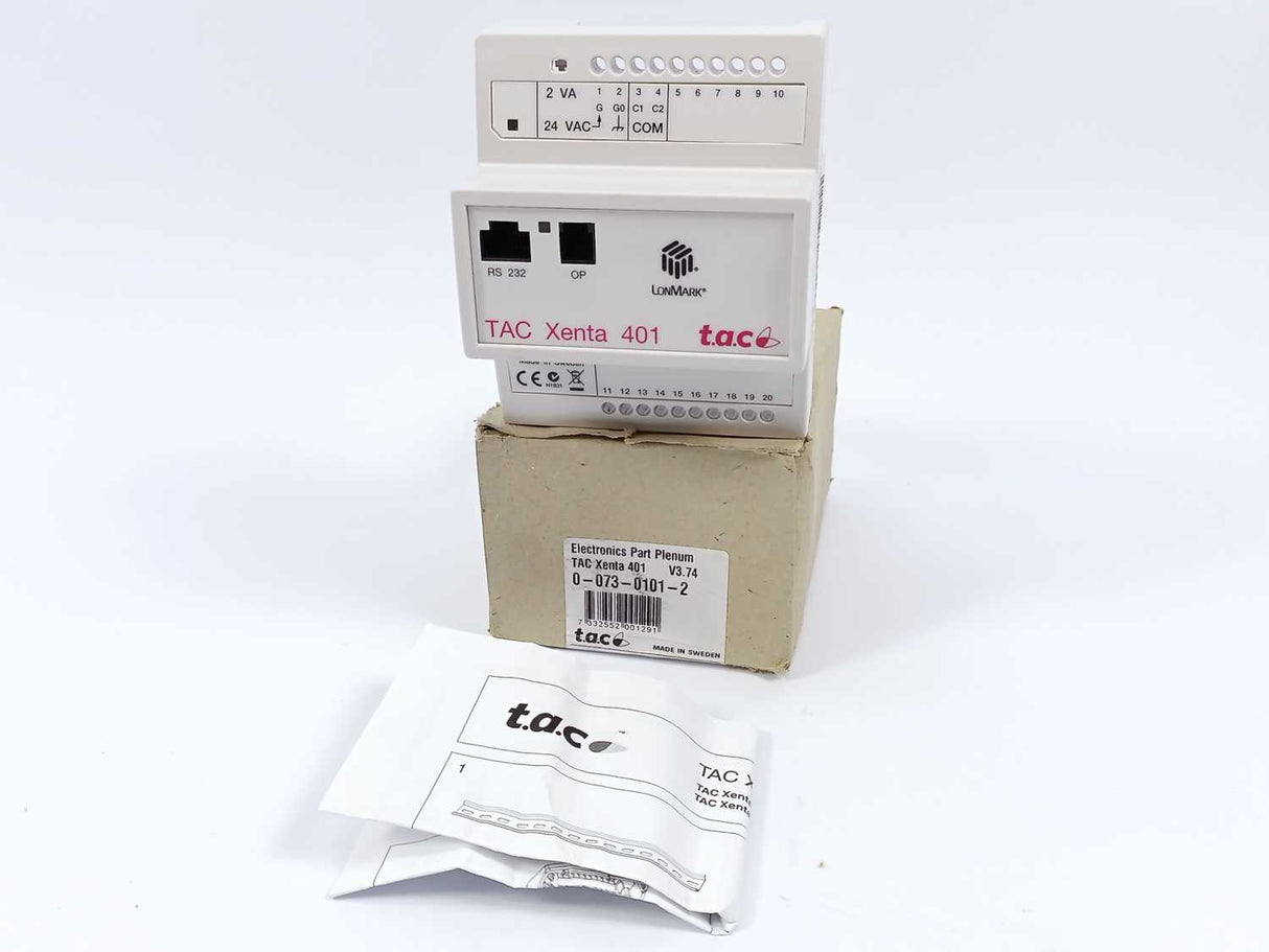 TAC 0-073-0101-2 TAC Xenta 401 Controller Module