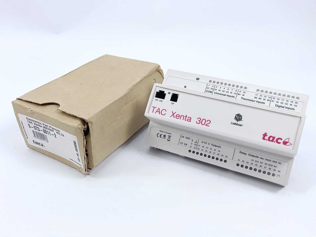 TAC 0-073-0011-2 302/N/P Xenta 302 Programmable Controller