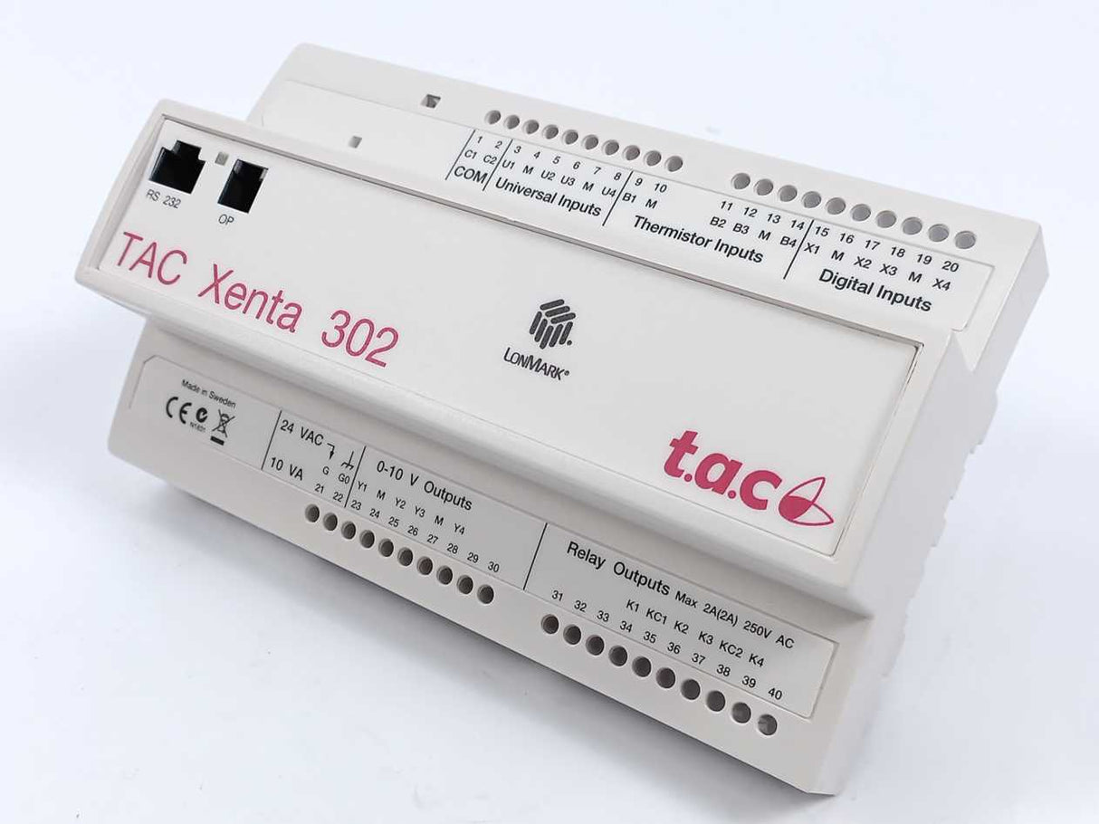 TAC 0-073-0011-2 302/N/P Xenta 302 Programmable Controller