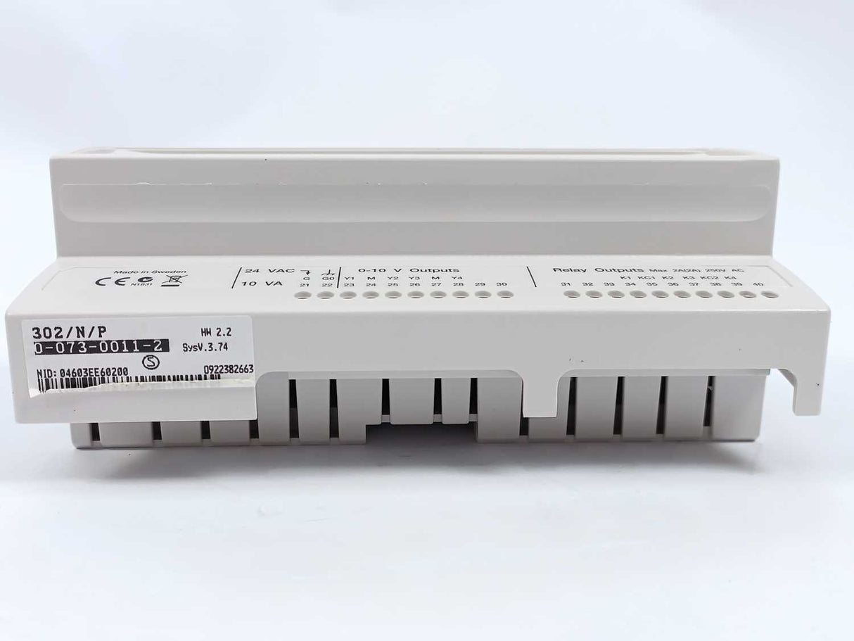 TAC 0-073-0011-2 302/N/P Xenta 302 Programmable Controller