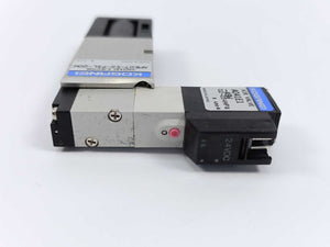 Koganei AME07-E2-PSL-20W Micro Vacuum Ejector w/ Solenoid Air valve A041E1-48W