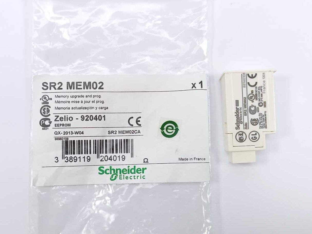 Schneider SR2MEM02 Zelio Logic SR2B Memory Cartridge