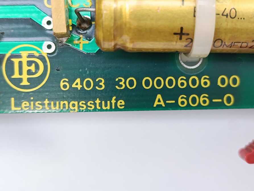 Bosch 6403 30 000606 00 A-606-0 Circuit Board Module