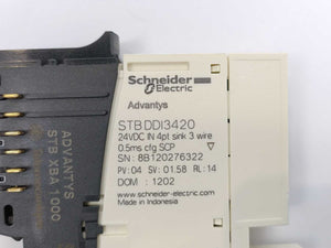 Schneider Electric STBDDI3420 Standard Digital Input Module w/ STB XBA 1000