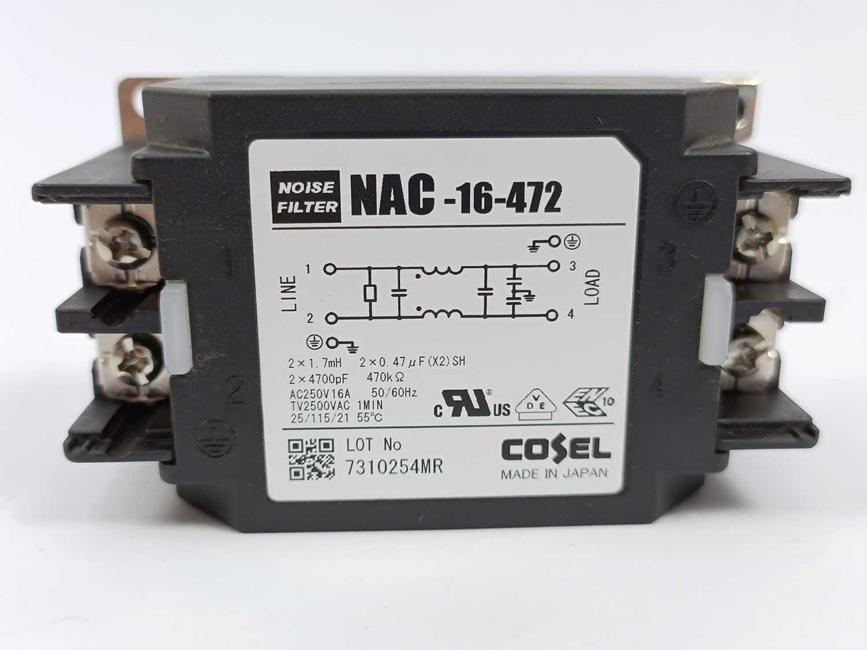 COSEL NAC-16-472 Power Line Filter