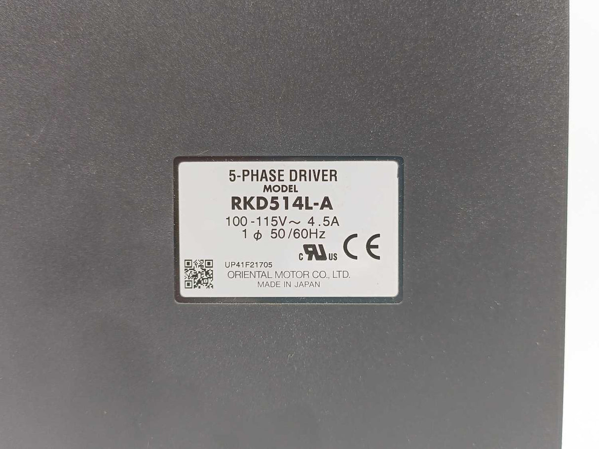 Vexta RKD514L-A 5-Phase Driver 100-115V 4.5A