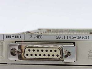 Siemens 6GK1143-0AB01 SINEC Communication Processor Board