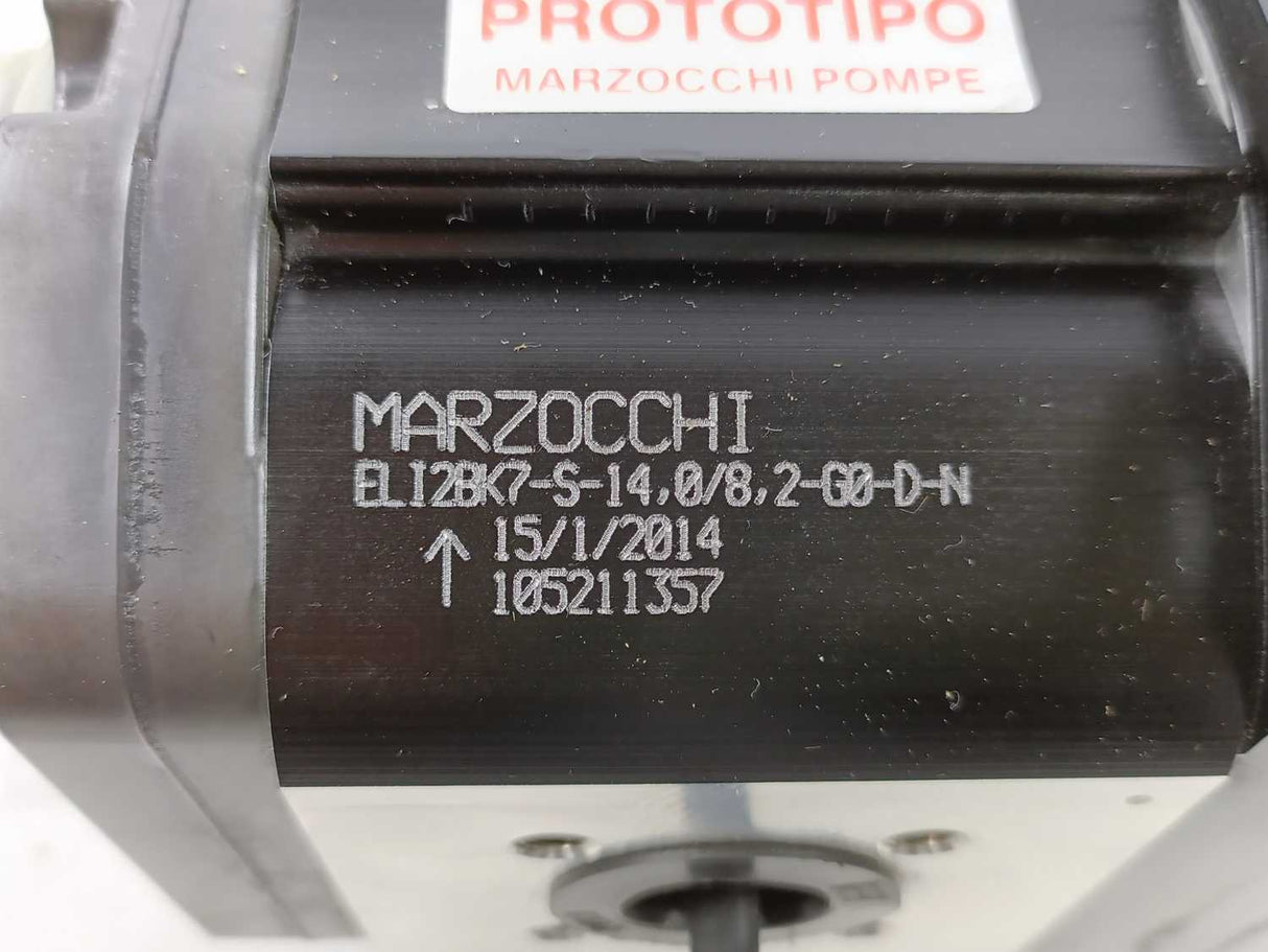 Elika ELI2BK7-S-14,0/8,2-G0-D-N Gear pump MARZOCCHI