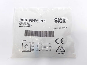 SICK 6012001 IM18-08NPO-ZC1 Inductive Proximity Sensor