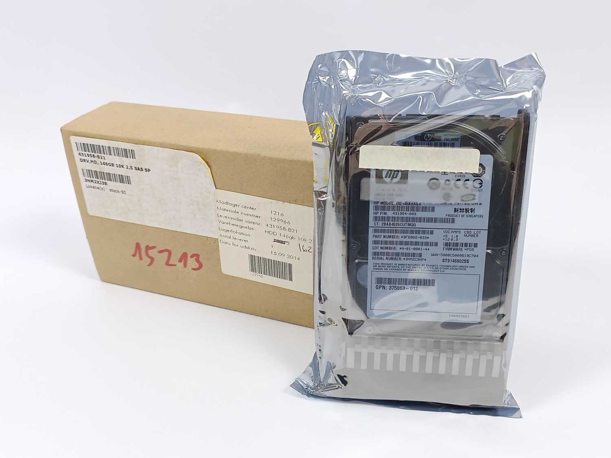Hewlett Packard 431954-003 DG146ABAB4 Hard Drive