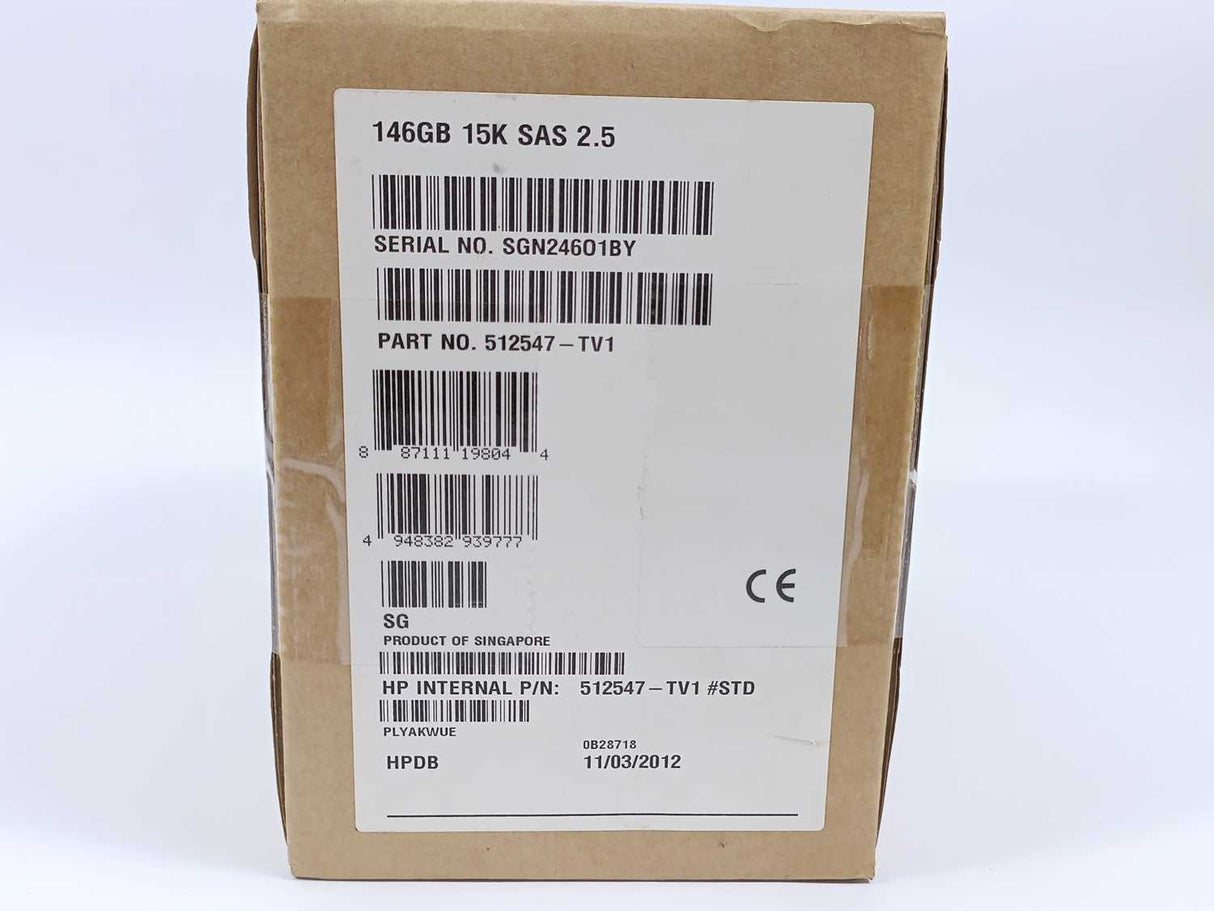 Hewlett Packard 512547-TV1 Hard Drive 146GB 15K RPM