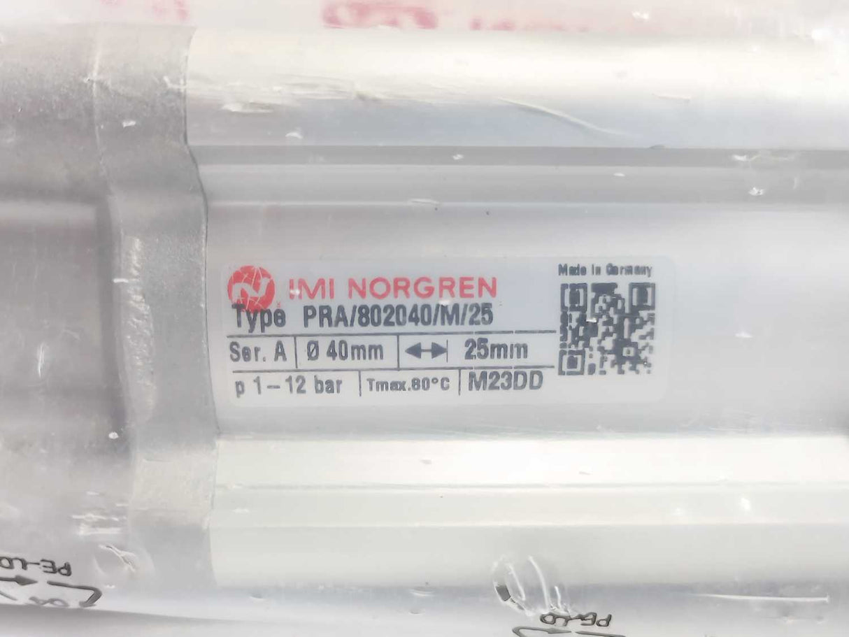IMI NORGREN PRA/802040/M/25 ISOLine Profile Double Acting Cylinder