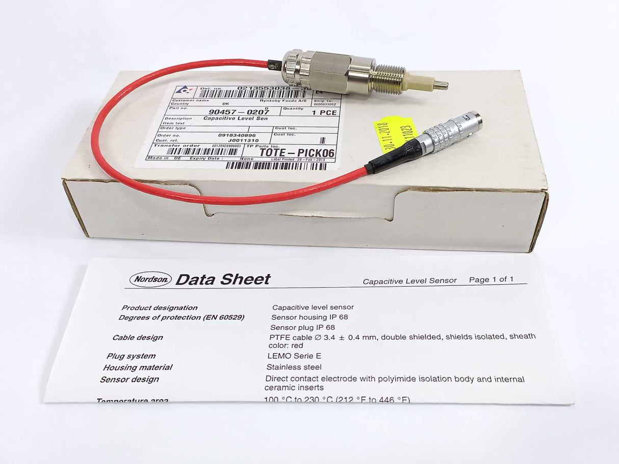 Nordson 90457-0207 411023 Capacitive Level Sensor