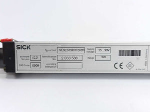 SICK 2 033 589 MLGE2-0580F812K001 & 2033589 MLGS2-0580F821K001