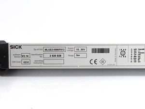 SICK 2027257 MLGS2-0580F821 & 2026828 MLGE2-0580F812 Sensors