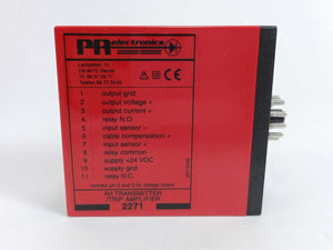 PR Electronics 2271 L2B2 R/I Transmitter/Trip Amplifier