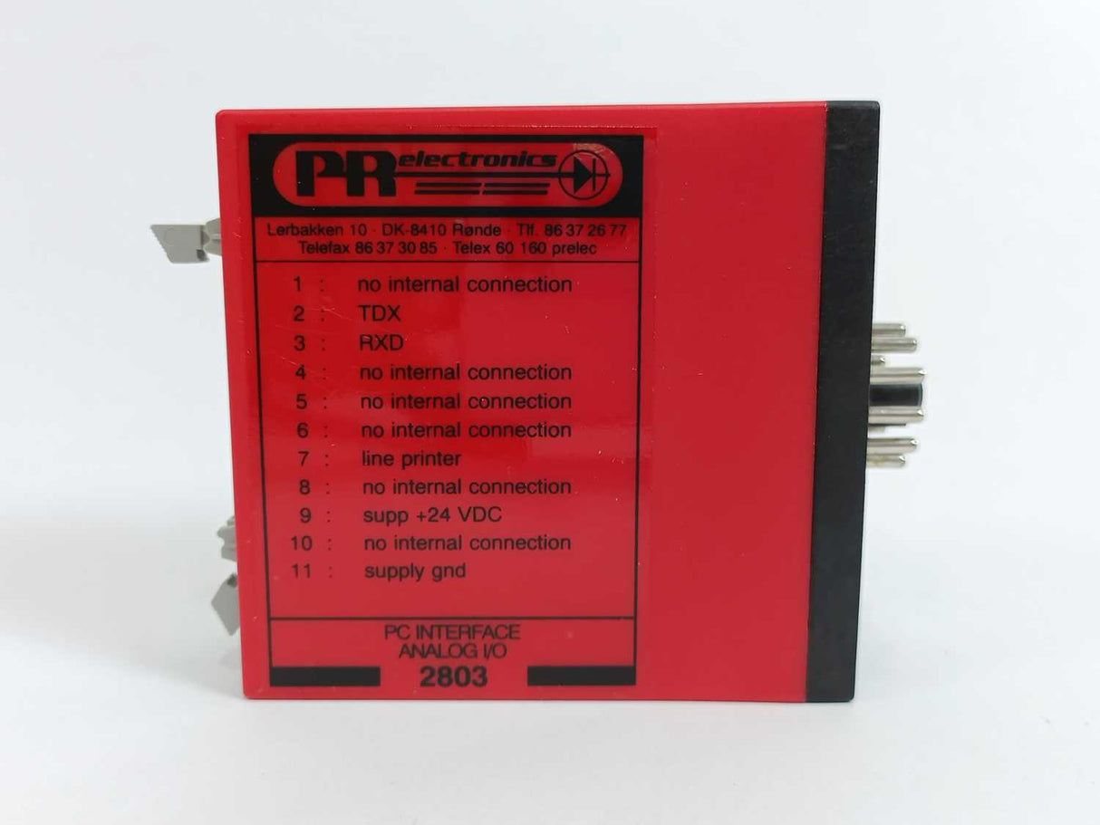 PR Electronics 2803 A PC Interface Analog I/O