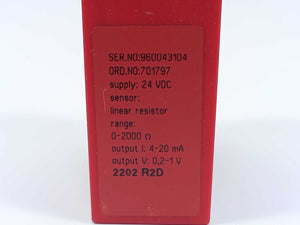 PR Electronics 2202 R2D R/I Transmitter
