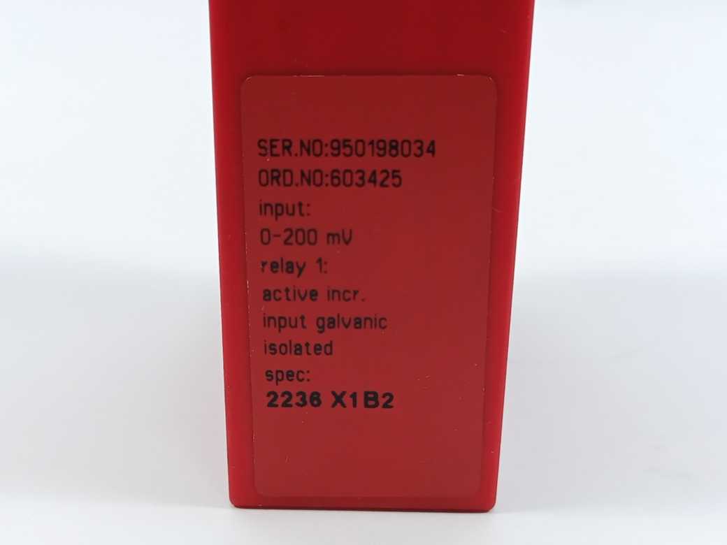 PR Electronics 2236 X1B2 Limit Switch