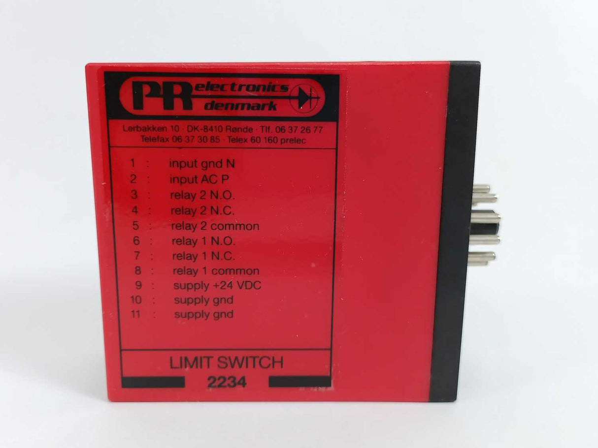 PR Electronics 2234 B1C Limit Switch