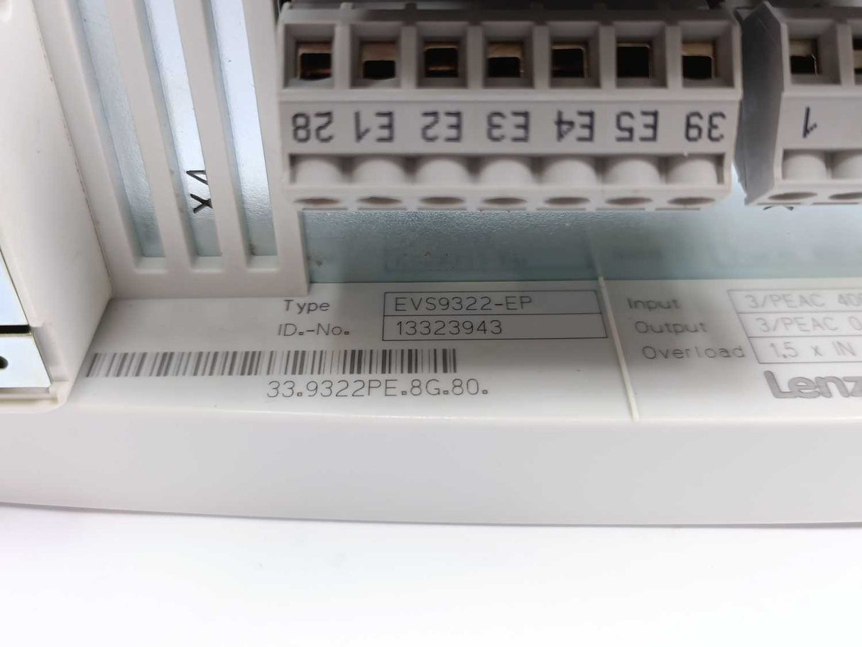 LENZE EVS9322-EP 13323943 Servo Inverter PROFIBUS-DP 2133