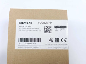 Siemens A5Q00012020 Manual Call Point FDM225-RP