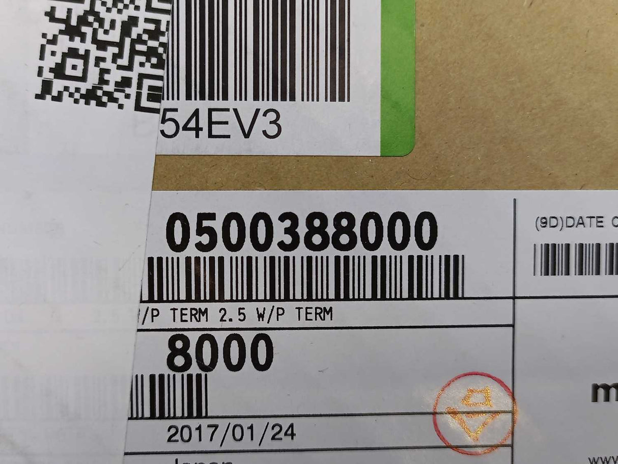 Molex 0500388000 CONN PIN 20-22AWG CRIMP TIN ~3500pcs.