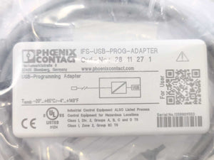 Phoenix Contact 2811271 IFS-USB-PROG-ADAPTER Programming Adapter