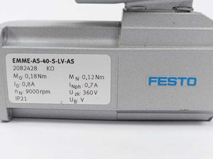 Festo 2082428 EMME-AS-40-S-LV-AS Servo Motor