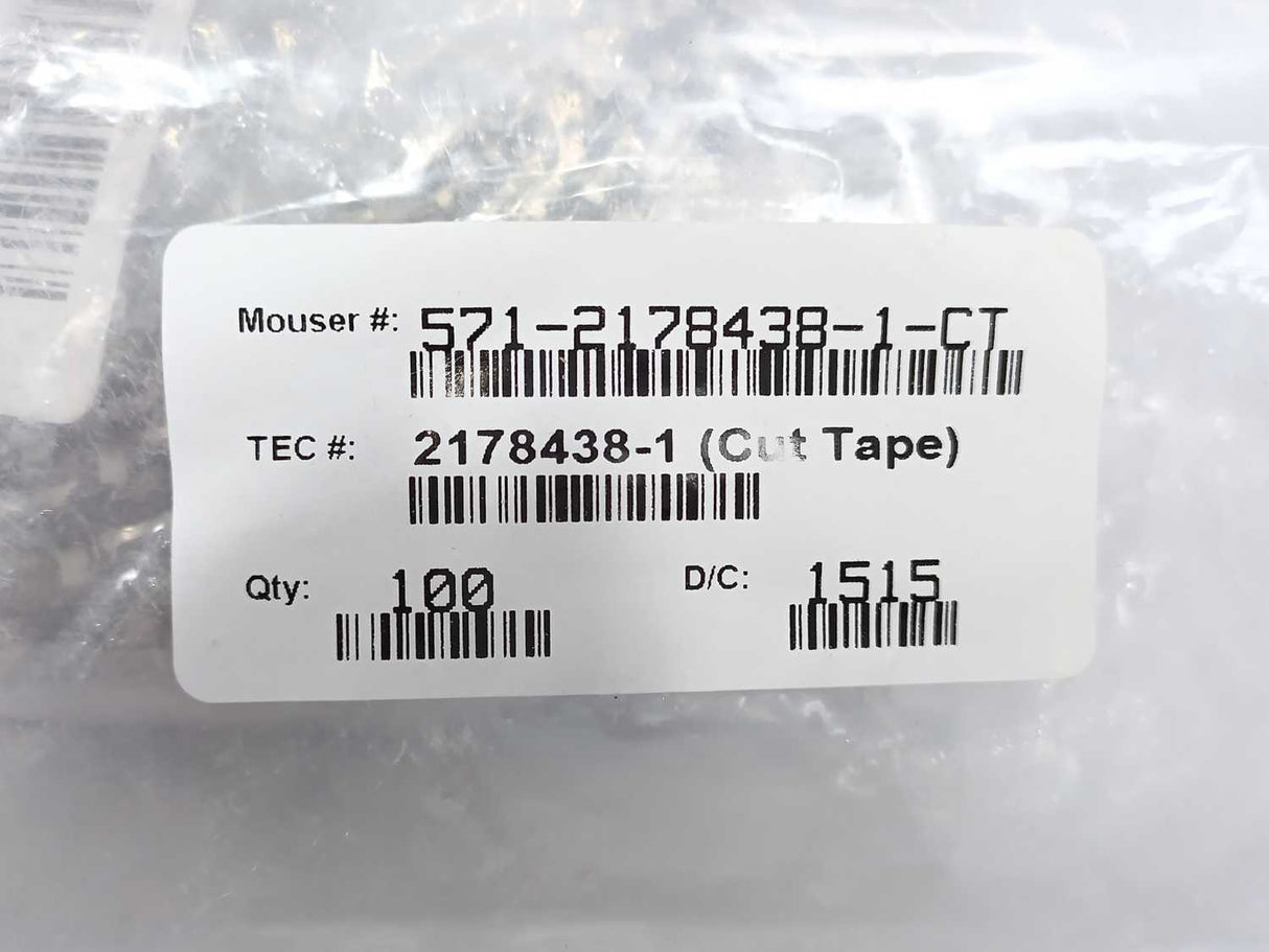 Mouser electronics 571-2178438-1-ct  High Temp Spade Crimp 900pcs.