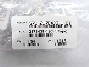Mouser electronics 571-2178438-1-ct  High Temp Spade Crimp 900pcs.
