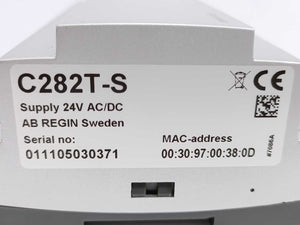 REGIN C282T-S EXOcompact Programmable Controller 24V AC/DC