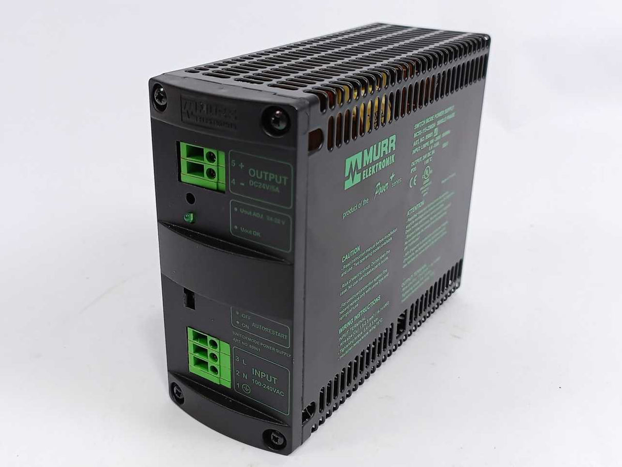 MURR Elektronik 85061 MCS5-115-230/24 Switch Mode Power Supply Single-Phase